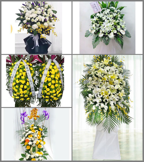 福建南平顺昌县洋口镇白事花篮预定